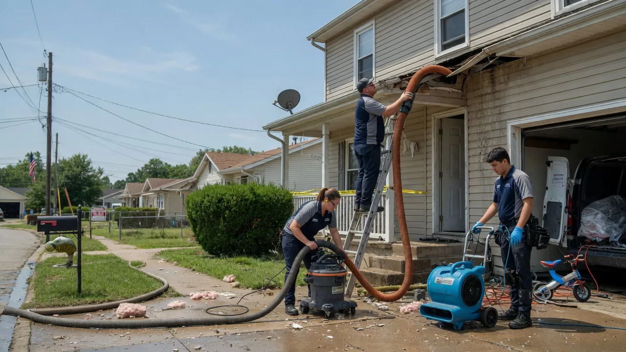 Water Damage Restoration in De Soto, MO near me